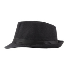 Men Women Summer Straw Fedora Hat Trilby Cuban Sun Cap Panama Short Brim Floral