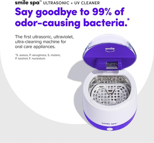 Máquina de limpieza ultrasónica y UV Smile Spa Smile Smile para retenedor *NUEVA* - Imagen 5 de 6