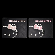 Vintage 2012 Sanrio Hello Kitty Kawaii Rubber Car Rear Floor Mats Made In Usa