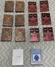 Lot Of 14 Theory 11/Hoyle  Playing Card Decks Factory Sealed