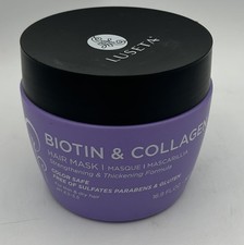 Luseta Biotin  Collagen Hair Mask Strengthening  Thickening 16.9oz NEW