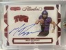 2023 Panini Flawless Max Duggan #TLS-MD Collegiate Red On Card AUTO/20