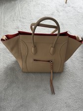 CELINE BORSA TOTE BAG MEDIA PITONE FANTASMA
