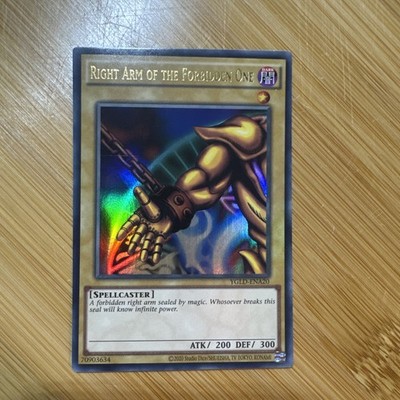 Yugioh! Right Arm of the Forbidden One YGLD-ENA20 Ultra Rare Unlimited NM