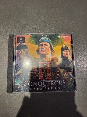 Age of Empires 2 - The Conquerors Expansion - PC CD-Rom - Microsoft - Retro