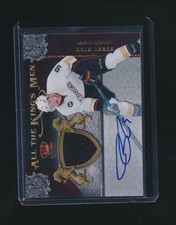 BOBBY RYAN 2011-12 PANINI CROWN ROYALE ALL THE KINGS MEN JERSEY AUTO 078/100 #5