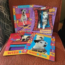 VINTAGE Impact Inc. WISHBONE Dog 3 Ring Pocke...