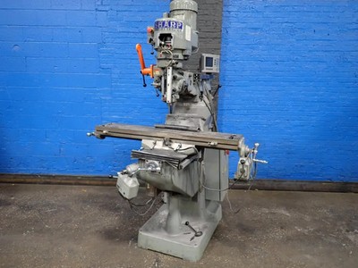 SHARP INDUSTRIES  LMV-50/DVS VERTICAL MILL 50'' X 9'' 03260640004