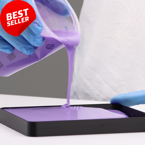 Fast Purple Silicone Rubber for Mould Making Casting Easy Mix 1KG - Picture 7 of 12