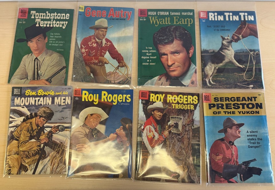 106 10 Cent Golden Age Western Jungle Comic Book Lot - Bronco Bill Roy ...