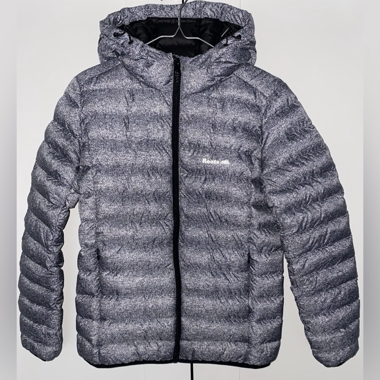 Roots Women's Packable Down Jacket Small Salt & P… - image 4