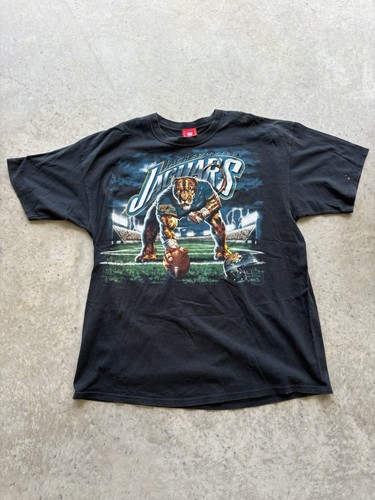 T-shirt Vintage Rare Jaguars - Taille M Homme - Neuf Sans étiquette - Style Rétro