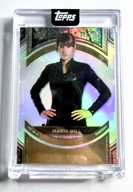 2025 Topps Marvel the Collector Maria Hill Perfection Insert 29/100 #69