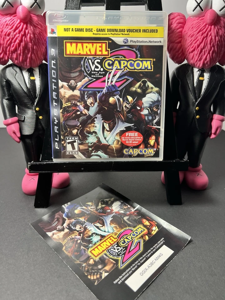 🔥 Marvel vs. Capcom 2 (PlayStation 3, PS3 2012) RARE MINT CONDITION FAST SHIP - Image 2 of 4