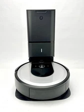 iRobot Roomba i6+ (6550) Robot Vacuum with Automatic Dirt Disposal, Silver, Used