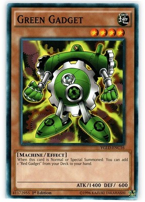 Green Gadget - YGLD-ENC16 - Common - 1st Edition - Heavily Played