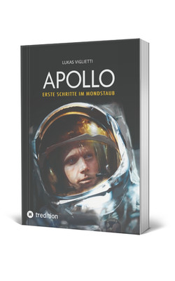 Buch ''APOLLO   Erste Schritte im Mondstaub'' (Deutschsprachige Erstausgabe)