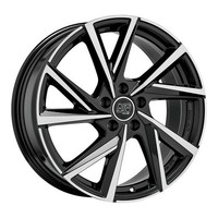 1X MSW (Oz) MSW 80/5 Gloss Black 8.0Jx19 5X112 ET38