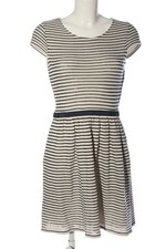 NAF NAF Mini Abito Donna Abito Taglia IT 42 crema-blu stile casual