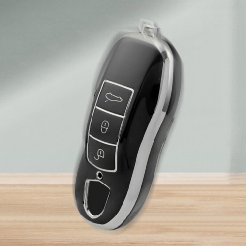 Soft TPU Remote Key Fob Cover For Porsche Cayenne Panamera Macan 718 Cayman 911 - Picture 7 of 9