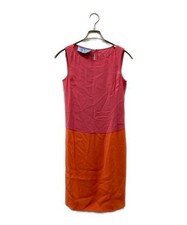 PRADA                    Two-tone sleeveless dress Multi colored