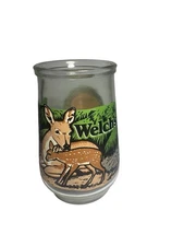 HTF  Welch's Jelly Glass North American Endangered Species Collection KEY DEER