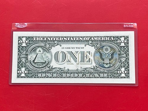 Wow Rare Star note 2006 $1 DOLLAR BILL ( ATLANTA ) Short Print (FW) UNCIRCULATED - Picture 3 of 3