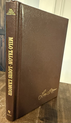 MILO TALON by Louis L’Amour Leatherette Book Leather Brown - Picture 1 of 5