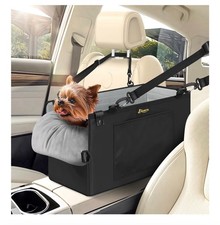 Dog Car Seats for Small Dogs Up to 11lbs, Portable Center Console Dog Booster...