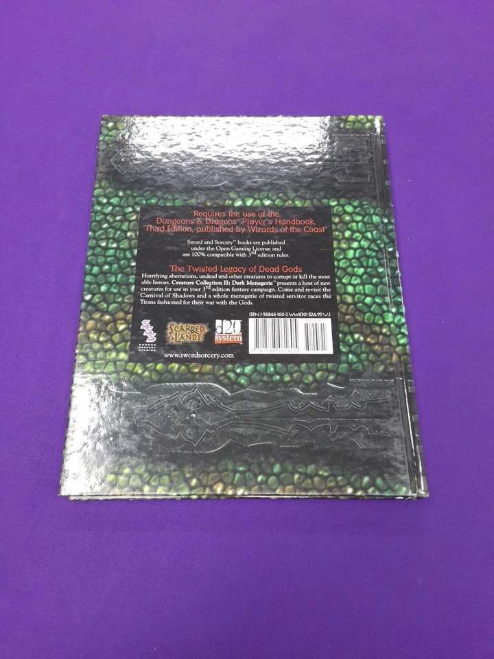 Dungeons & Dragons Creature Collection II Dark Menagerie HC D20 Foto 2 de 4