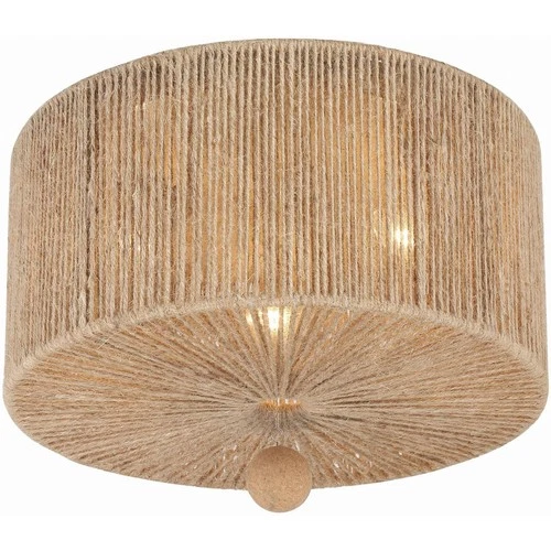 Crystorama JES-B7103-BS Jessa Flush Mount Burnished Silver - Picture 2 of 10