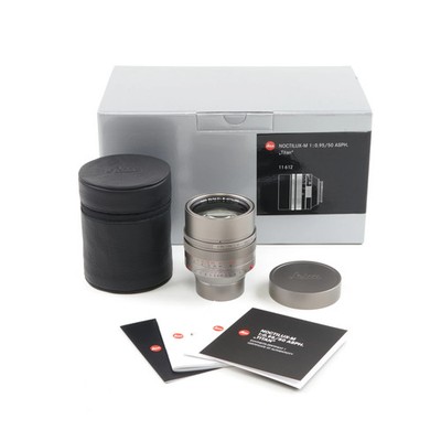 LEICA 50MM F0.95 NOCTILUX-M ASPH TITAN + BOX 11612 #5519