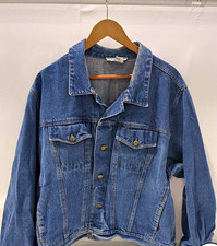 Coach In Four Seasons Blue XL Jean Jacket vintage distressed