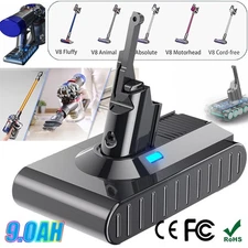 NEW 21.6V 9000mAh Li-ion Battery For Dyson V8 Absolute SV10 Animal Fluffy Vacuum