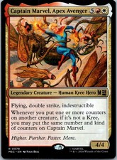 Captain Marvel, Apex Avenger R Commander: Marvel Super Heroes 78 NM