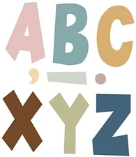  Everyone is Welcome 7" Fun Font Letters