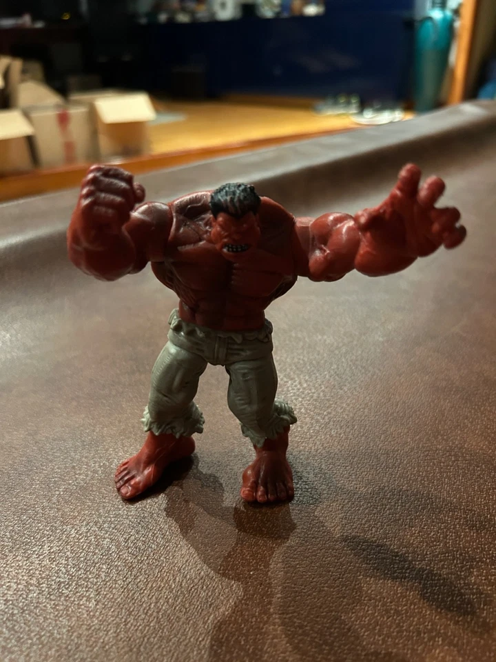 Figura de Acción Universo Marvel RED HULK 5" Serie Uno Muscular Ajustable Foto 4 de 4