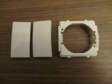 Berker Wippe 2-fach S1 mit Klemmring polarweiss 162388989 10 Stück