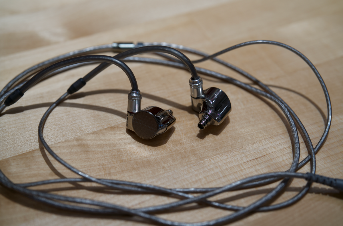 Sony IER-Z1R Signature Series In-Ear Headphones - Silver for sale