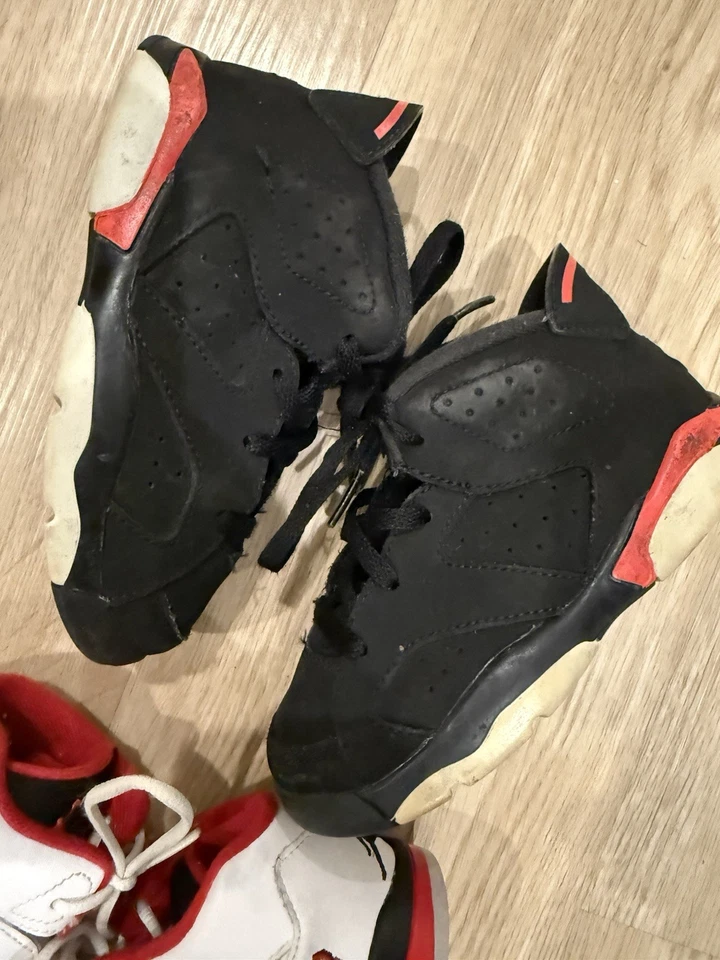 Nike Air Jordan V 5 Rojo Fuego 2013 Retro TD Niño pequeño 440890-120 talla 8,5c (Paquete) Foto 3 de 4