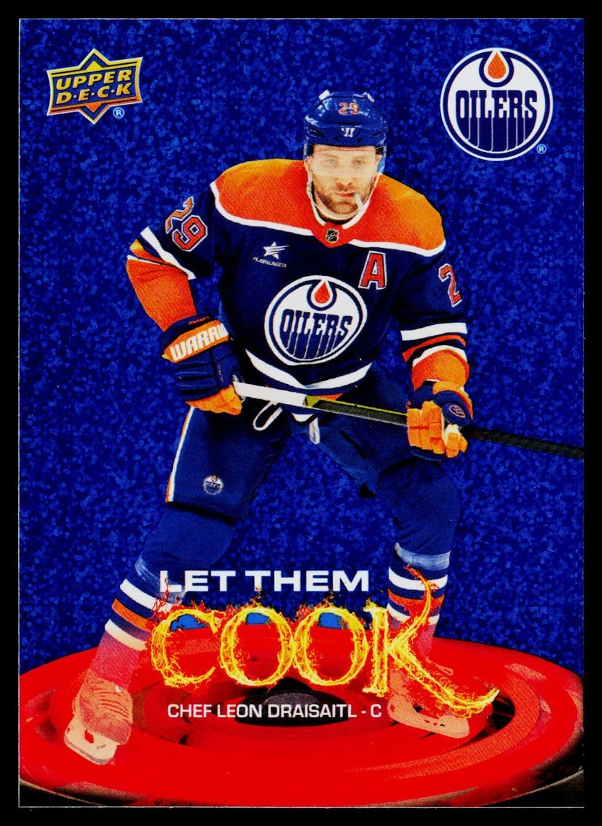 2025-26 Upper Deck Leon Draisaitl Let Them Cook #LTC-12 Speckle | eBay