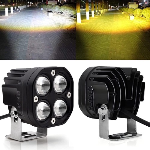New 3INCH 80W LED Spot Light auxiliary Motorcycle Headlight Driving Fog Lamp - Picture 7 of 10