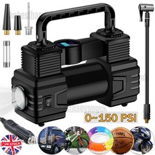 Heavy Duty 12V Electric Corded Car Tyre Inflator 150PSI Tire Air Compressor Pump