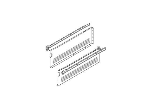 Blum Metabox Drawer System 20" White Steel Quick Fix 320H5000C15 - Picture 4 of 9