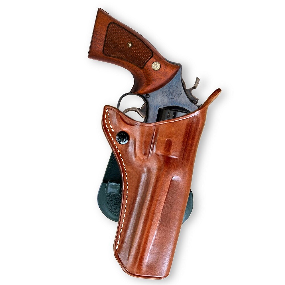 OUTBAGS USA Nylon OWB Belt Holster For S&W 66, 629, 686 6" Revolvers - With Ammo Loops - View #10
