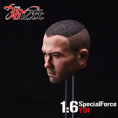 1//6 Male Sculpt Eddie Peng Yuyan Head Carved Fit 12/'/' HT ZC Male Action Figure