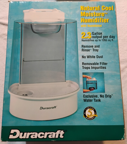 VTG Duracraft DH-837 Cool Moisture Humidifier 2.3 Gallon 1265 Sq Ft Open Box - Picture 8 of 14
