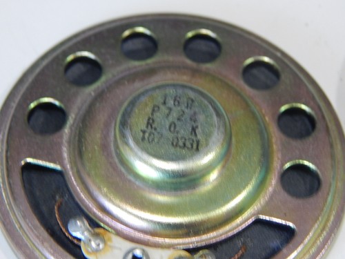 16 OHM 2.25" 57mm SMALL AUDIO SPEAKER ARDUINO RASPBERRY Pi PROJECT - LOT OF 2 - Picture 2 of 2