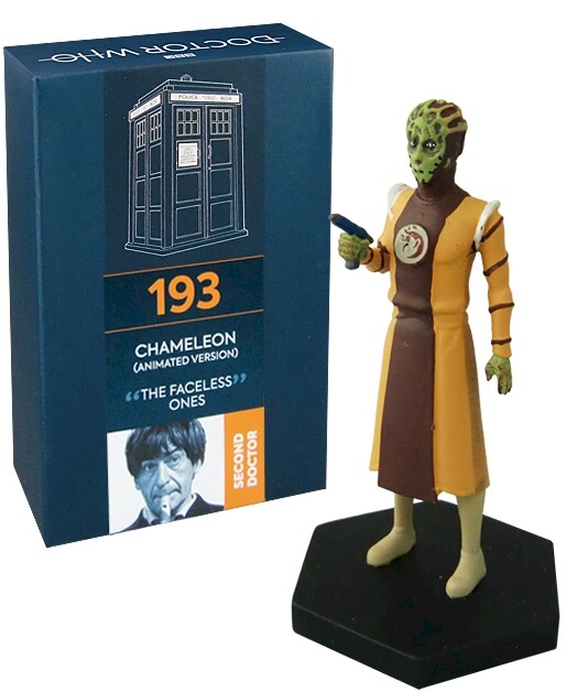 Doctor Who Figure Chameleon Eaglemoss Boxed Model #193 NEW Doctor Who Figure Chameleon Eaglemoss Boxed Model #193 NEW