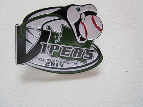 2014 West Hills Vipers Baseball Club Pin - Picture 3 of 8